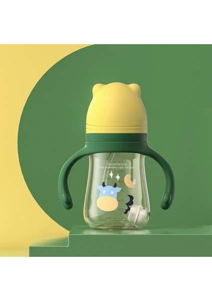 1PSC210MLPPSU Geniş Çapı Şişe, Bebekler Için Flatulans Anti-Flatulence Sütten Kesme Cihazı, Düşen Bebek Ürünlerini Önlemek Için Saplı (Yurt Dışından)