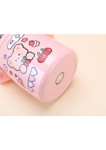 901-1000ML Pot Göbek Kupası Karikatür Deseni 304 Paslanmaz Çelik Izolasyon Saman Saman Çocuklar Için Uygun Hediye Pot Göbek Kupası (Yurt Dışından) modelleri