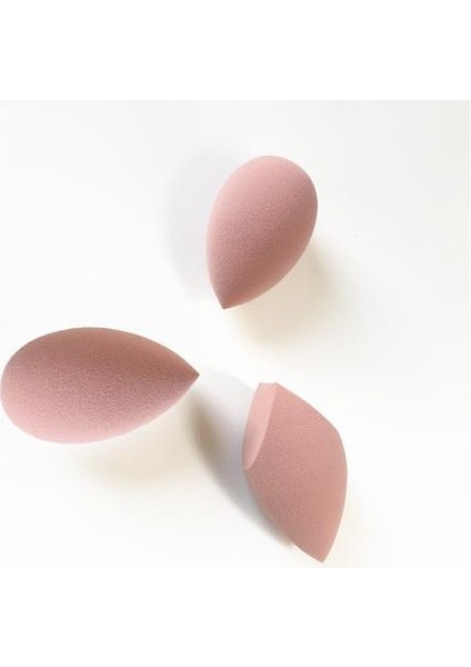 Makyaj Sünger Blender Rosa Renk Iki Farklı Şekil Ultra Yumuşak Lateks Ücretsiz Hidrofilik Makyaj Karıştırıcılar | Kozmetik Puf (Pembe) (Yurt Dışından)