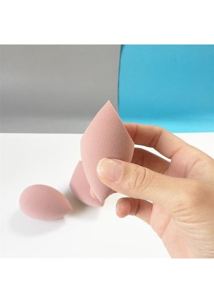 Makyaj Sünger Blender Rosa Renk Iki Farklı Şekil Ultra Yumuşak Lateks Ücretsiz Hidrofilik Makyaj Karıştırıcılar | Kozmetik Puf (Pembe) (Yurt Dışından)