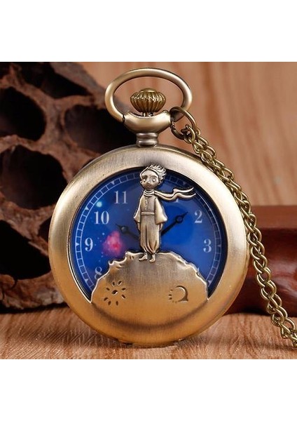 Retro Pürüzsüz Steampunk Kuvars Cep Izleme Paslanmaz Çelik Kolye (Yurt Dışından)