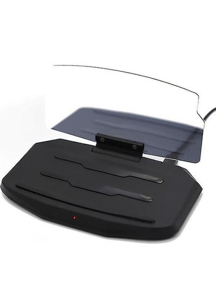 Head Up Display Qi Kablosuz Şarj Cihazı Araba Cep Telefonu Gps Navigasyon Görüntü Reflektörü (Yurt Dışından)