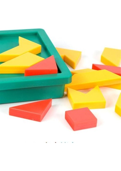 Ahşap Desen Blokları Oyuncaklar 30 Desen Kartları ile Geometrik Tangram Bulmaca Çocuklar Için 14 Şekiller Sıralama Istifleme Oyunları | (Yurt Dışından) fiyatları
