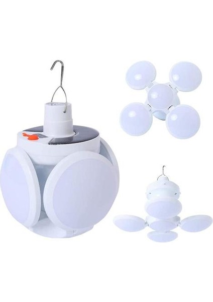 Solar Football Lights Outdoor Emergency Camping Lights Home Night Market Stall Lights (Yurt Dışından)