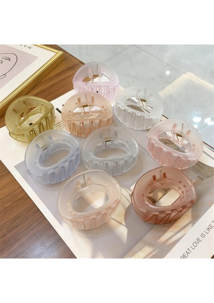 10PCS Asetik Asit Tabakası Saç Klipsi, Basit ve Şık Geometrik Saç Klibi (Yurt Dışından)