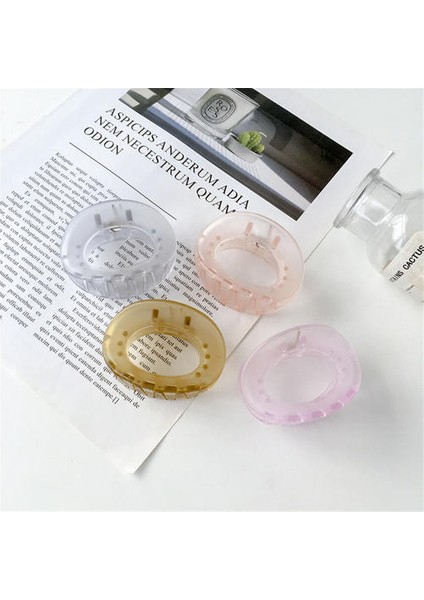 10PCS Asetik Asit Tabakası Saç Klipsi, Basit ve Şık Geometrik Saç Klibi (Yurt Dışından) modelleri