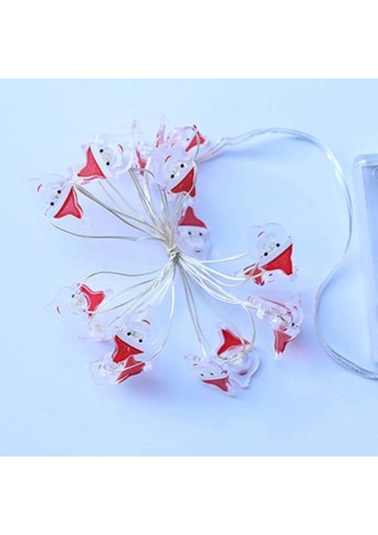 LED Dekoratif Bakır Tel Işıkları, Noel Işıkları Noel Baba Kardan Adam Elk Çan Ip Işıkları (Yurt Dışından) fiyatları
