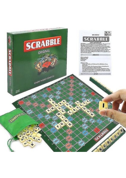 Scrabble Bulma Tahtası Heceleme Oyunu Ingilizce Bulmaca Oyunu Bulmaca Oyunu Eğitimi Öğrenin (Yurt Dışından)