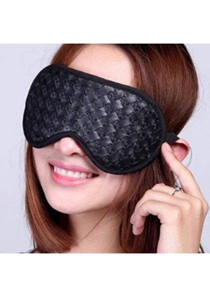 Turmalin Altıgen Germanyum Taş Göz Maskesi Negatif Iyon Kızılötesi (Siyah) (Yurt Dışından) fiyatları