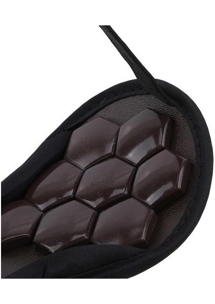 Turmalin Altıgen Germanyum Taş Göz Maskesi Negatif Iyon Kızılötesi (Siyah) (Yurt Dışından) fırsatları