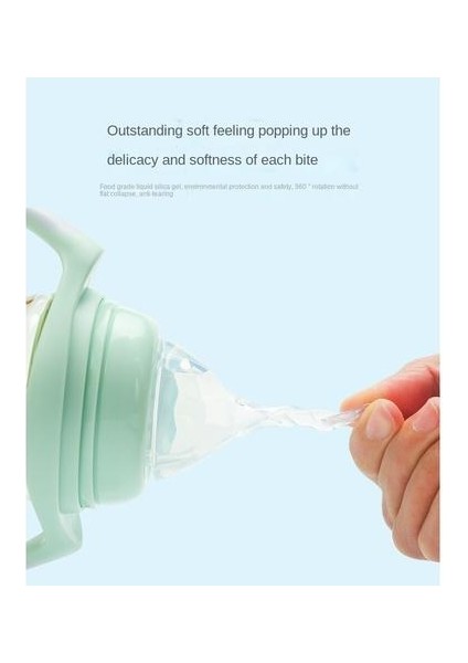 300ML Bebek Geniş Ağız Için Besleme Şişesi Kalıplı Ppsu Damla Dayanıklı Besleme Şişesi (Yurt Dışından) fiyatları