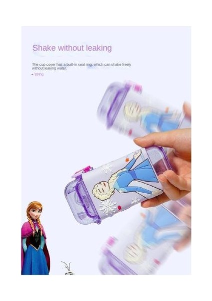 280ML Kare Saman Fincan, Karikatürlü Dondurulmuş Desenli Çocuklar Için Uygun Samanlı Saman Kabı (Yurt Dışından) indirimleri