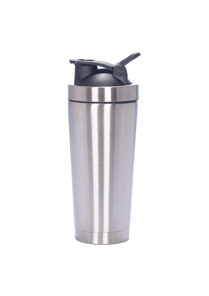 500ML 304 Paslanmaz Çelik Protein Tozu Yalıtım Shaker Cup, Erkek ve Kadın Fitness Spor Şişesi, Milkshake Bardağı (Yurt Dışından)