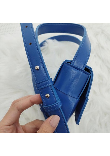 Moda Çok Yönlü Mini Dokuma Çanta, Kadın Çapraz Bagaj Kare Ekose Göğüs Torbası Zinciri Kozmetik Çanta (Yurt Dışından)