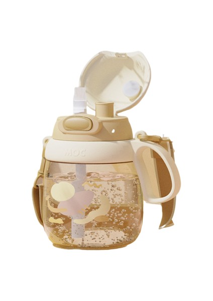 1300ML Çift Içme Fincanları, Öğrencilerin Büyük Göbek Şekli Için Uygun Pipetler, Damla Dirençli ve Aşınmaya Dayanıklı Pp Fincanları ile Büyük Kapasite (Yurt Dışından)