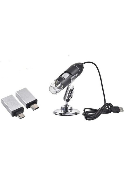 Dijital Mikroskop Büyüteç Endoskop Kamera 1600X Zoom 8 LED (Yurt Dışından)
