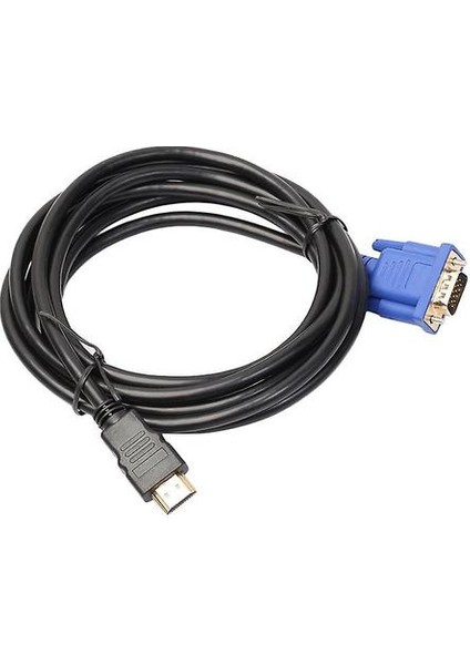 HDMI - VGA Kablosu HDMI Altın Erkek - VGA Hd-15 Erkek 15PIN Adaptör Kablosu (Yurt Dışından) modelleri