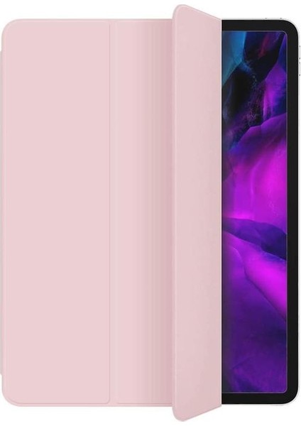 Koruyucu Kılıf Için ipad Pro 12.9 Inç Kılıf Kalem Tutucu (Pembe) (Yurt Dışından)