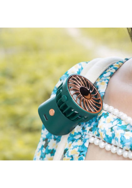 Açık Portatif Küçük Bel Fan, Mini Küçük Asılı Boyun Fanı, USB Masaüstü Fan (Yurt Dışından) modelleri