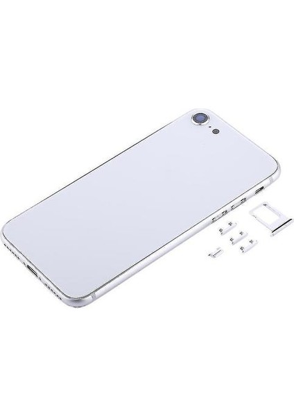 IPhone 8 Için Arka Muhafaza Kapağı (Gümüş) (Yurt Dışından) fiyatları
