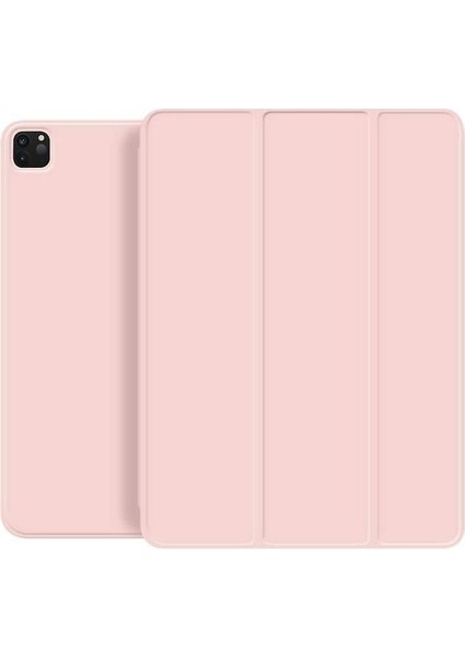 Koruyucu Kılıf Için ipad Pro 12.9 Inç Kılıf Kalem Tutucu (Pembe) (Yurt Dışından)