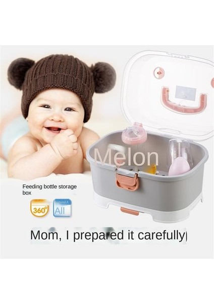 Bebek Şişesi Saklama Kutusu, Taşınabilir ve Çıkarılabilir, Bebek Su Bardağı Çok Amaçlı Kapalı Depolama Kutusu Için Uygun (Yurt Dışından) indirimleri