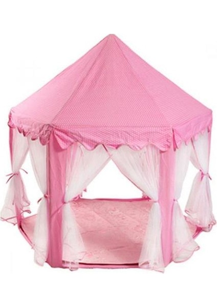 Kızlar Çadır Oyna Kapalı Prenses Kalesi Kids Çadır Evi (Pembe) (Yurt Dışından)