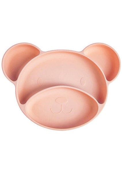 Çocuk Yemek Tabağı, Karikatürlü Silikon, Vantuzlu Bebek Maması Takviyesi Için Uygun Vantalı Ayı Deseni, Eğitim Kasesi Yiyebilir (Yurt Dışından)