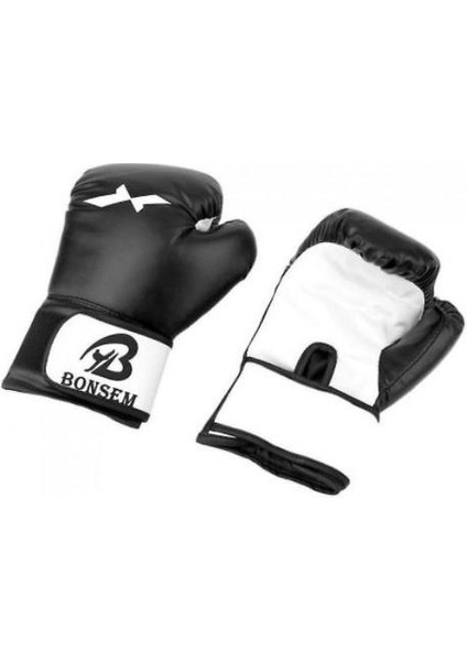 Erkek Boks Eğitimi Eldiven Taekwondo Eldiven Boşaltma Eldiven (Siyah) (Yurt Dışından)