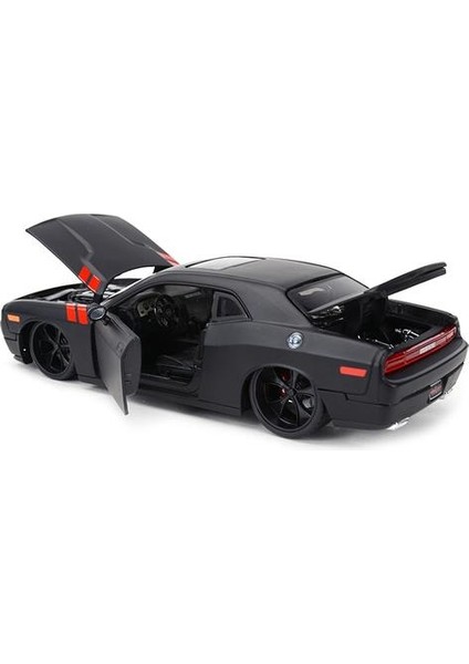 1:24 2008 Dodge Challenger Spor Araba Statik Kalıp Döküm Araçları Koleksiyon Model Araba Oyuncaklar | Diecasts & Amp;oyuncak Araçlar (Siyah) (Yurt Dışından) fırsatları