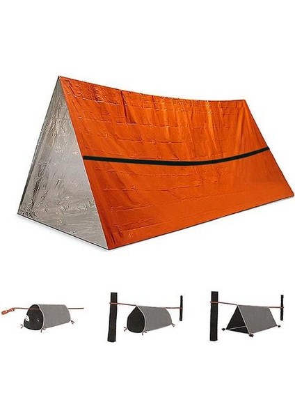 Go Time Gear Life Çadırı Acil Hayatta Kalma Barınağı Acil Durum Çadırı Hayatta Kalma Olarak Kullanın (Yurt Dışından)