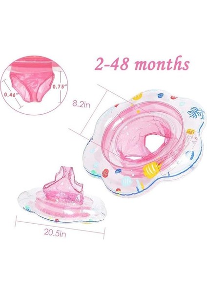 1 Adet Bebek Oyuncak Şişme Yüzme Yüzüğü, Yeni Doğan Bebek Yüzme Havuzu Aksesuarları, Çocuk Koltuğu (Yurt Dışından)