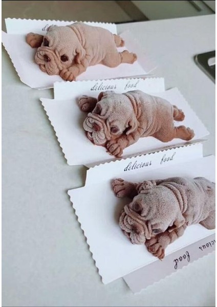 2018 Sıcak 1 Adet Shar Pei 15 * 8 * 4.5 cm Shar Pei Köpek Şekli Sabun Kalıp Silikon Çikolata Kalıp Mousse Kek Yapımı Dıy Mum Kalıbı | Sabun Kalıpları (Yurt Dışından)