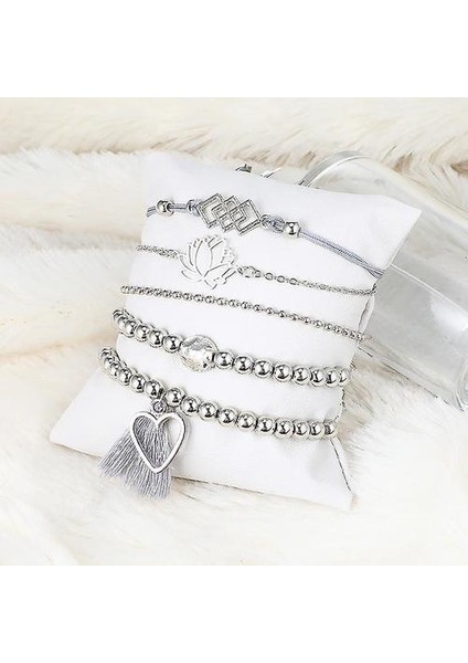 Vintage Boncuk, Bilezikler & Amp;bangles Set Mücevher Aksesuarları (B) (Yurt Dışından)