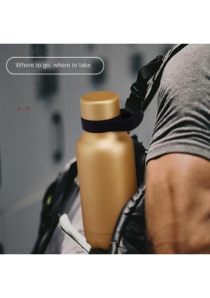 500ML 304 Paslanmaz Çelik Termos Kupası, Taşınan Taşınabilir Spor Su Şişesi, Dağcı Açık Hava Spor Su Şişesi (Yurt Dışından)