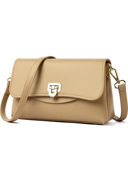 Modaya Uygun Bayan Çanta, Retro Moda Omuz Çantası Messenger Küçük Kare Çanta (Yurt Dışından)