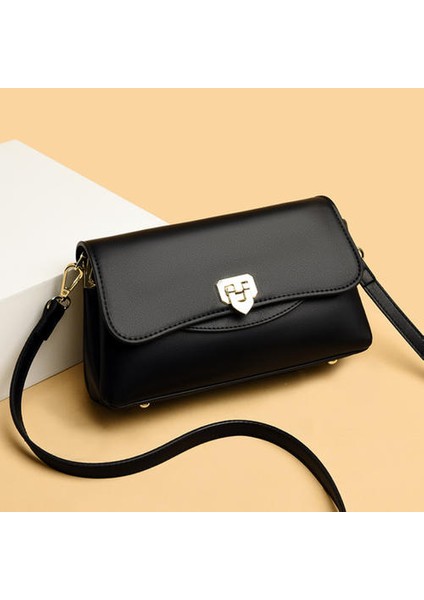 Modaya Uygun Bayan Çanta, Retro Moda Omuz Çantası Messenger Küçük Kare Çanta (Yurt Dışından) fırsatları