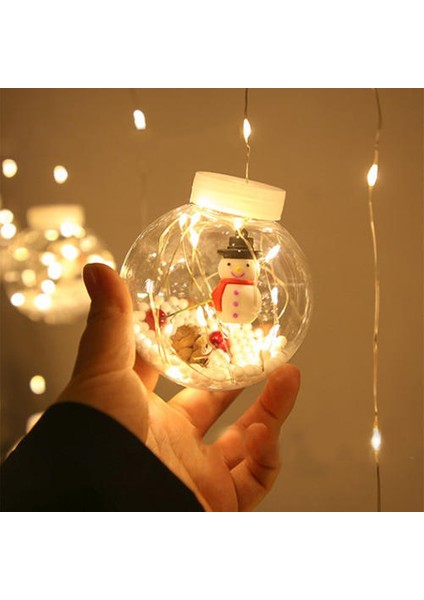 LED Istek Perde Işıkları, Noel Ball Dekorasyon Işıkları, Alışveriş Merkezi Dekorasyon Dizesi Işıkları (Yurt Dışından)