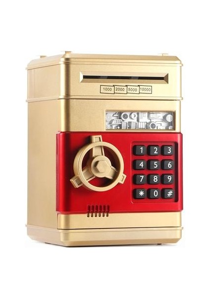 Elektronik Kumbara Güvenli Kutu Para Kutuları Çocuklar Için Dijital Paralar Nakit Tasarruf Güvenli Mevduat Mini Atm Makinesi (Yurt Dışından)