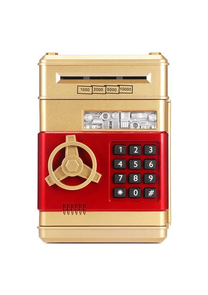 Elektronik Kumbara Güvenli Kutu Para Kutuları Çocuklar Için Dijital Paralar Nakit Tasarruf Güvenli Mevduat Mini Atm Makinesi (Yurt Dışından)