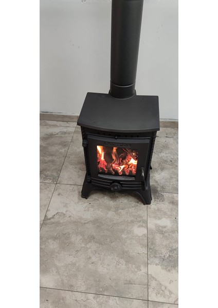 Flame Stove Minör Pik Döküm Mini Şömine Soba