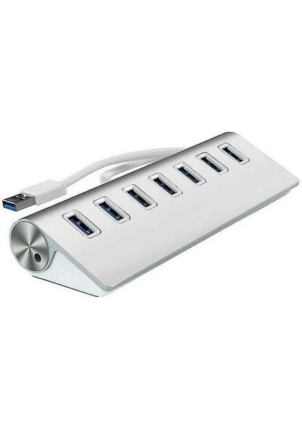 Dizüstü Dizüstü Bilgisayar Universa Için 7 Port USB 3.0 Hub Splitter Güç Adaptörü (Yurt Dışından)