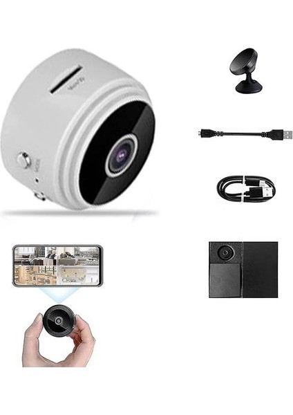 Mini Kamera Hd 1080P Akıllı Wifi Mini Ip Kamera Ir Gece Ip Kamera (Yurt Dışından) fırsatları