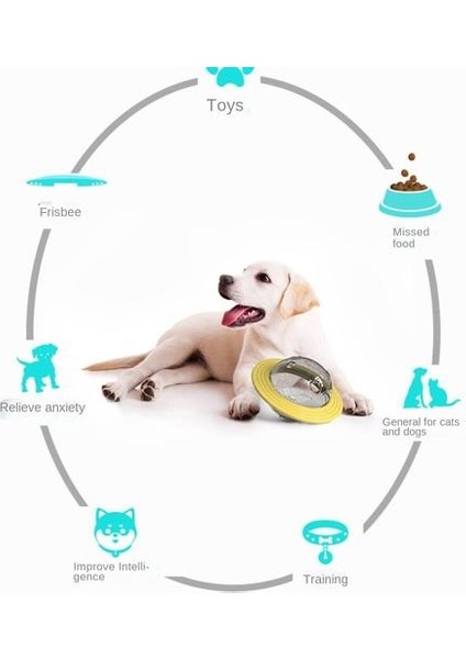Pet Malzemeleri Sızıntı Besleyicisi ， Isırık Dirençli Uçan Saucer (Yurt Dışından) fiyatları
