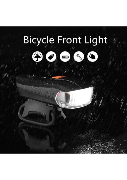 400LM Far 2leds 5 Motes USB El Feneri Bisiklet Fener Bisiklet Akıllı Sensör Uyarı Spot Lamp Elektrikli Araba Ön | Farlar (Yurt Dışından)
