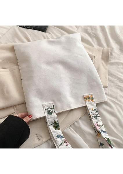 Etnik Işlemeli Tuval Çantalar, Kadın Çantaları Moda Koltuklu Çantalar, Çok Yönlü Crossbody Tote Çantaları (Yurt Dışından)