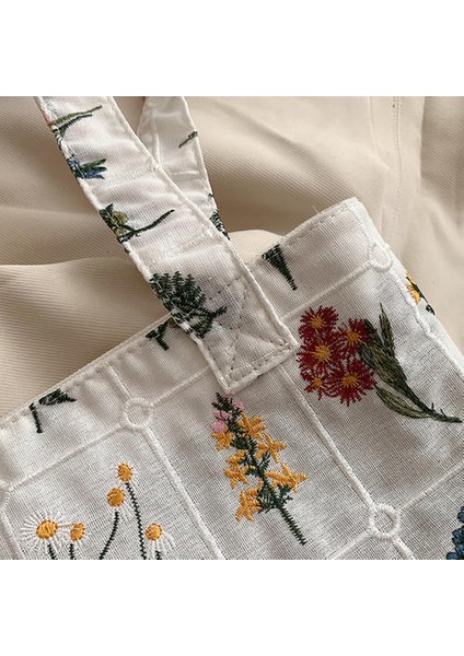 Etnik Işlemeli Tuval Çantalar, Kadın Çantaları Moda Koltuklu Çantalar, Çok Yönlü Crossbody Tote Çantaları (Yurt Dışından)