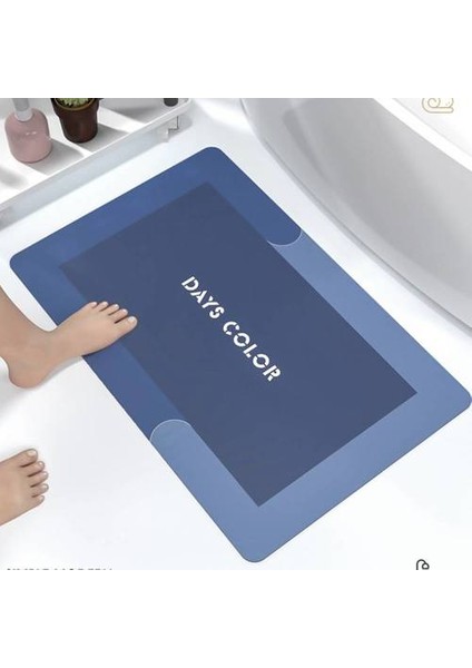 Diatom Çamur Emici Pedler, Banyo Zemin Paspasları, Yumuşak Diatomit Kaymaz Banyo Zemin Paspasları, Mutfak Zemin Paspasları Hızlı Kuruyan Paspaslar (Yurt Dışından)