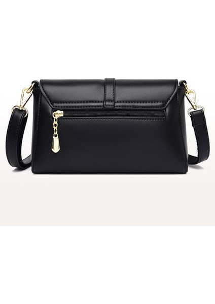 Orta Yaşlı Kadınların Büyük Kapasite Çantası, Kadınlar Için Crossbody Kare Çantası (Yurt Dışından)