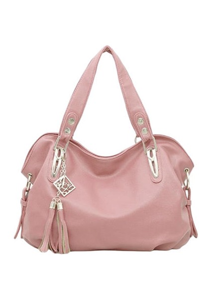 Bayanlar Crossbody Omuz Çantası, Büyük Kapasiteli Pu Deri Çanta Püskül Çanta Kadın Çantası (Yurt Dışından)